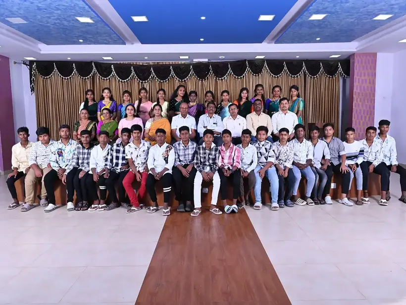 SSLC students seated together in the school auditorium