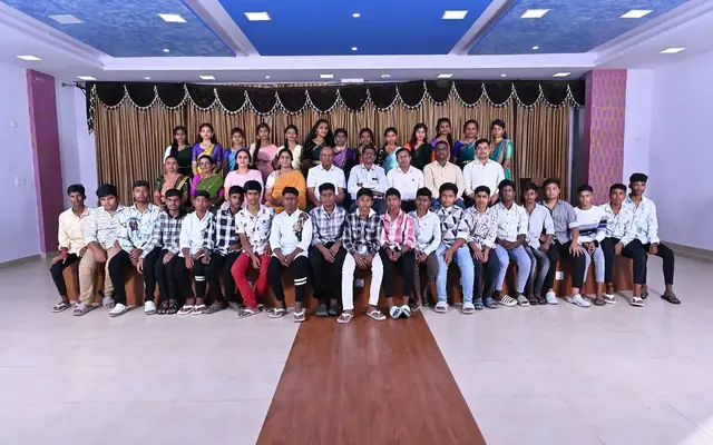 SSLC students seated together in the school auditorium