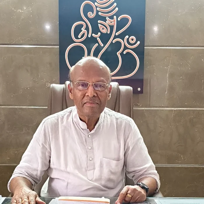 Portrait of Mr. A. R. Rangaswamy, Founder and Principal Secretary of St. Lawrence High School